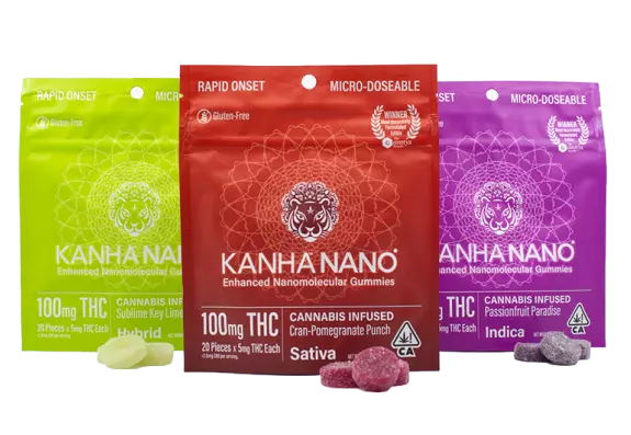 kanha nano cannabis gummies